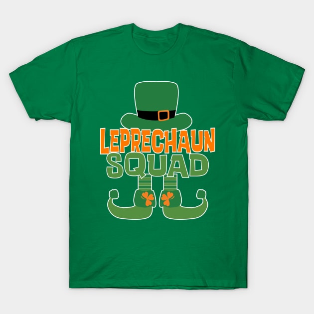 Leprechaun Squad T-Shirt by Seaside Designs